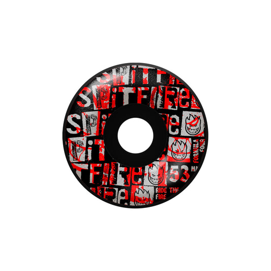 Spitfire Wheels - F4 99 Ransom Radial Black 53mm