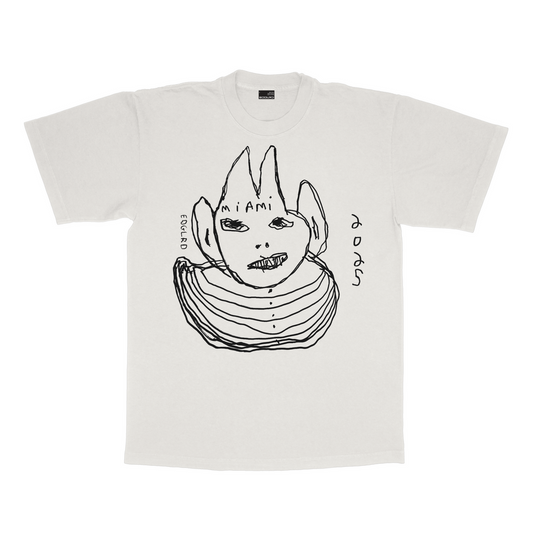 EDGLRD - Swirly Off White Tee