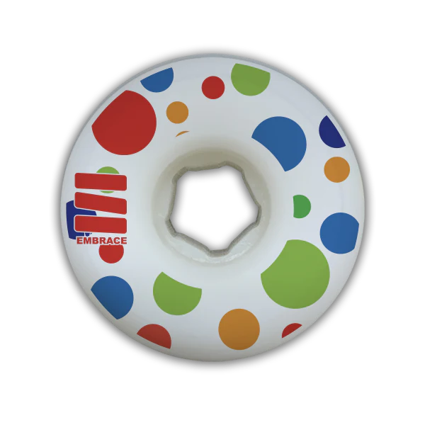 Embrace Wheels - Polka Dots Conical 53mm