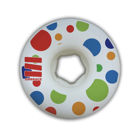 Embrace Wheels - Polka Dots Conical 53mm