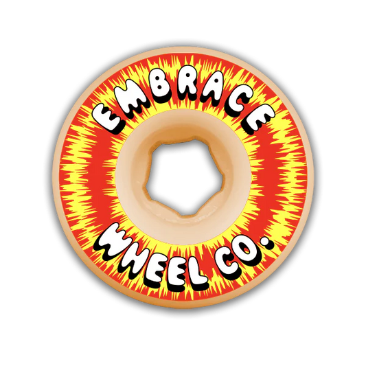 Embrace Wheels - Orange Swirl Conical 53mm