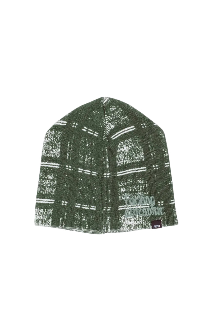 Fucking Awesome - Digital Plaid Skully Beanie