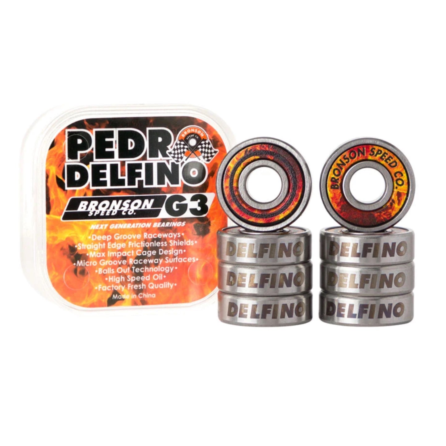 Bronson - Pedro Delfino Pro G3 Bearings