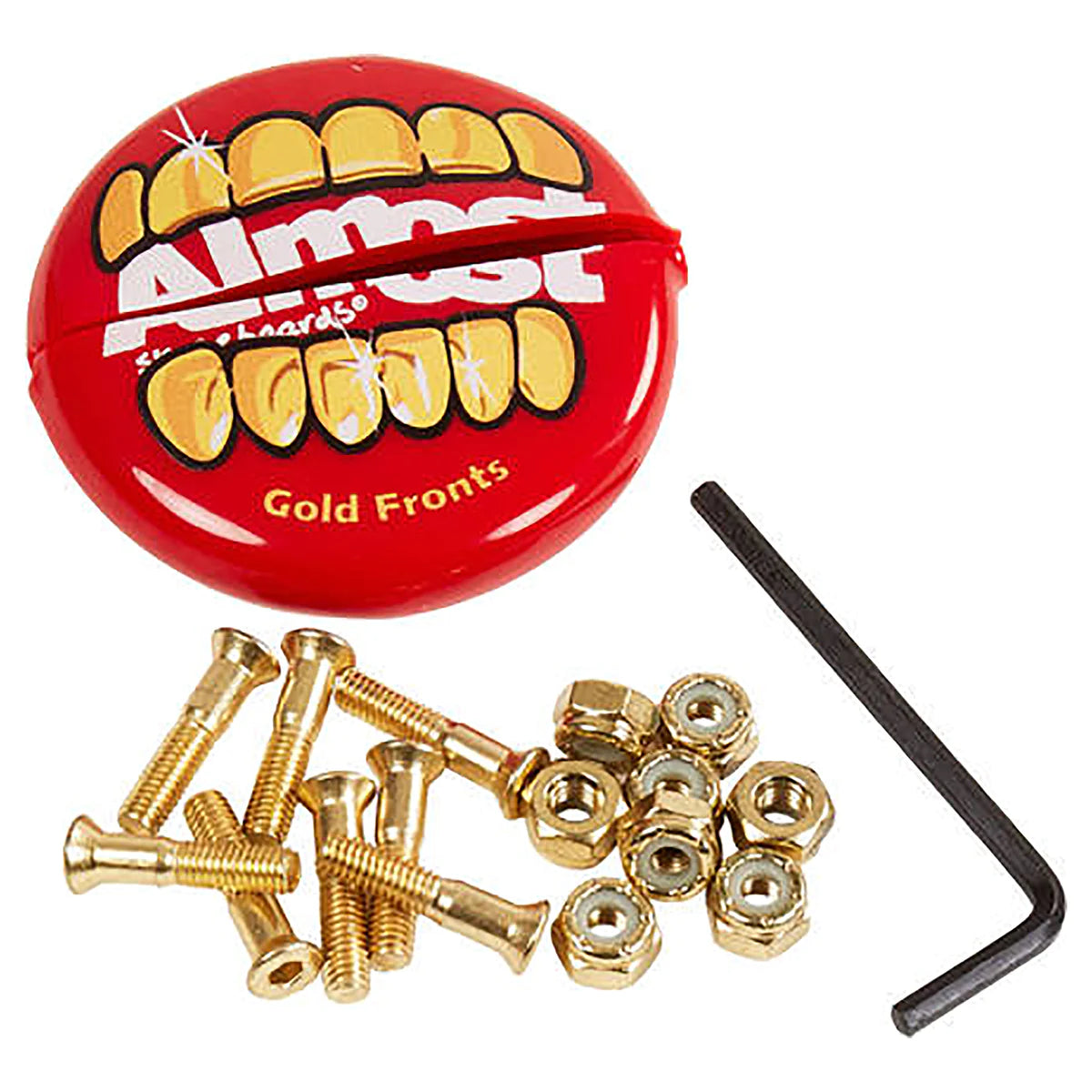 Almost - Gold front bolts