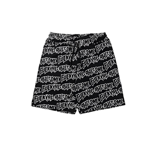 Fucking Awesome - Aop Stamp Sweat Shorts