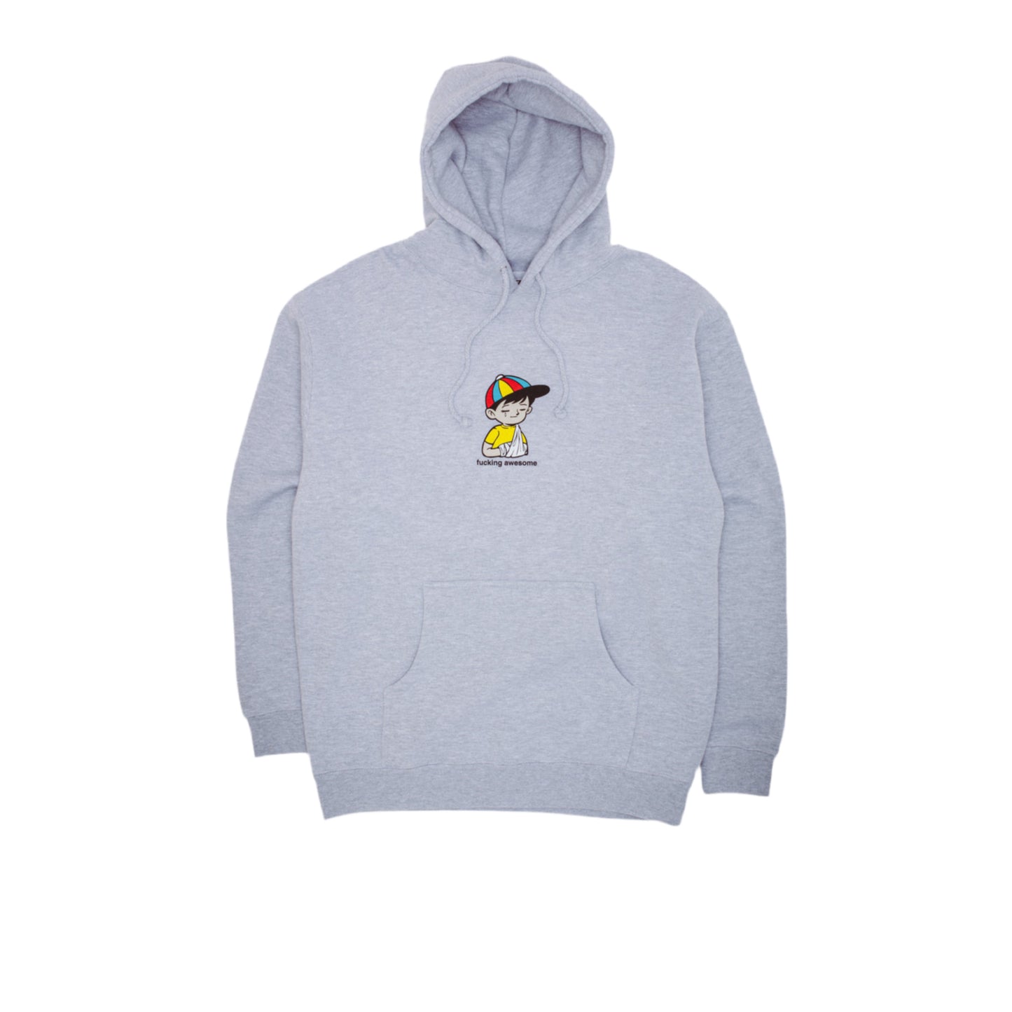 Fucking Awesome - Wanto Kid Hoodie (Grey Heather)