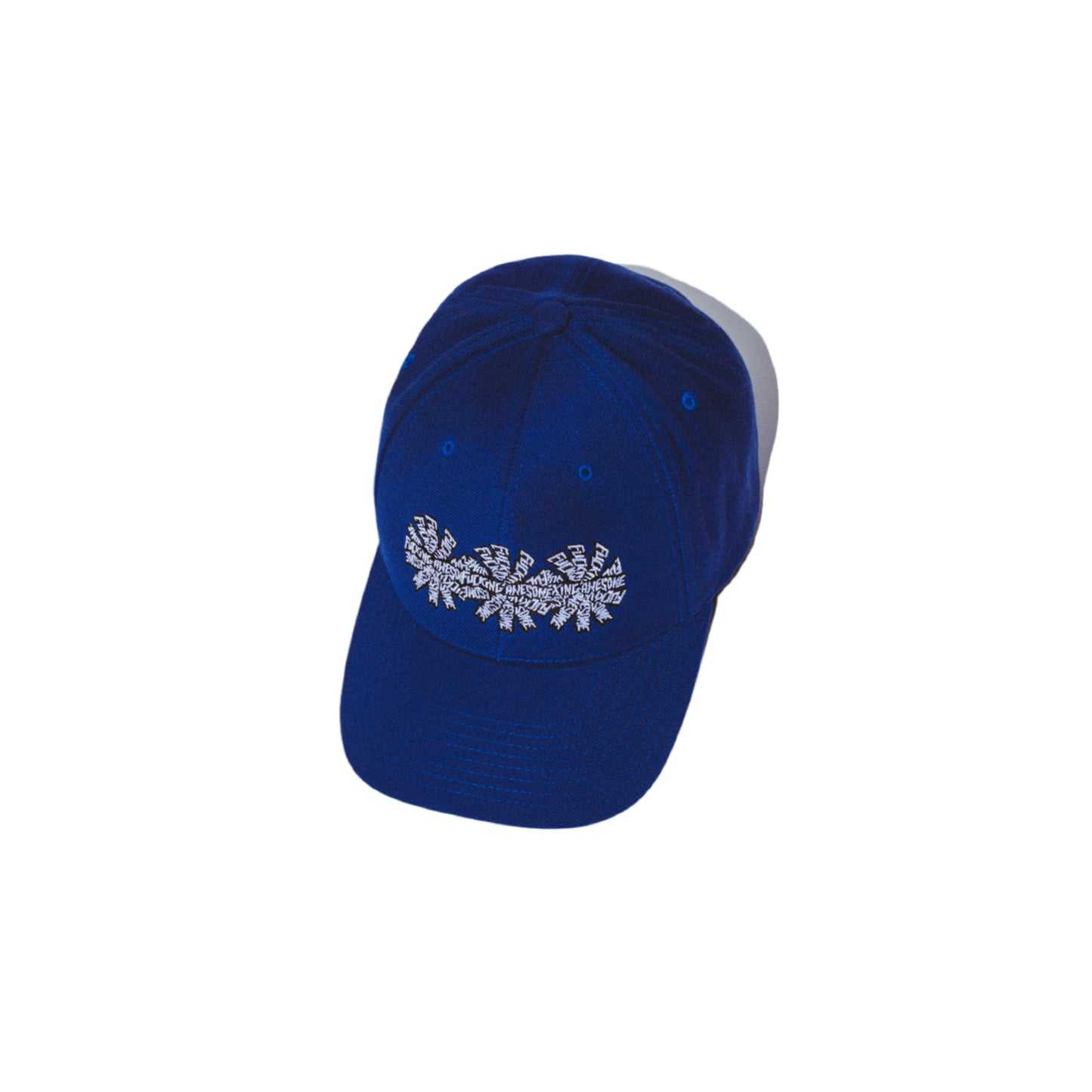 Fucking Awesome - 3 Spiral Embroidered Snapback (Royal Blue)