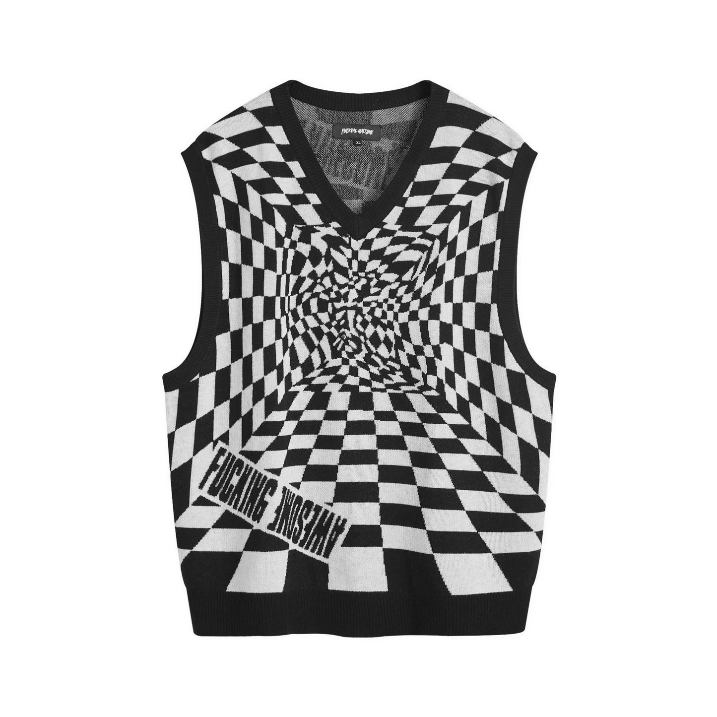 Fucking Awesome -Warped Knit Vest