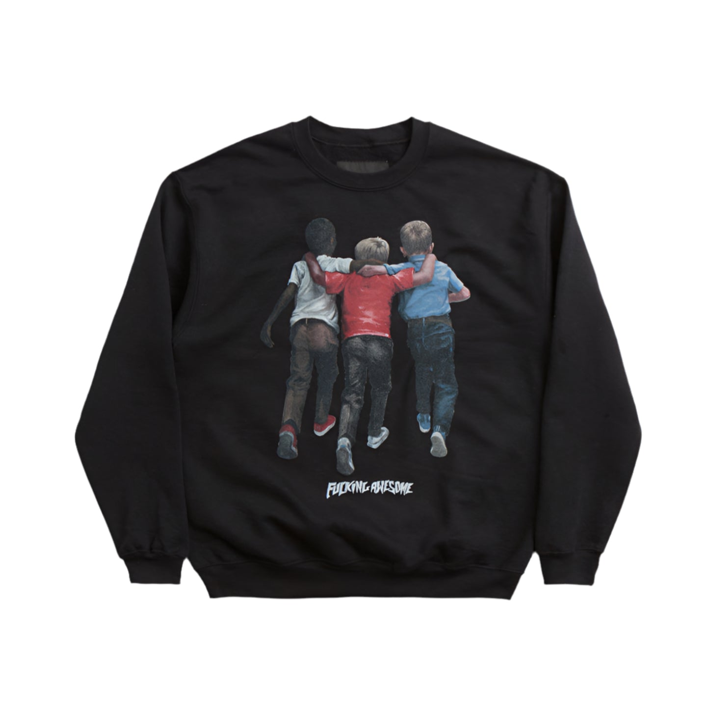 Fucking Awesome - Kids Are Alright Crewneck (Black)