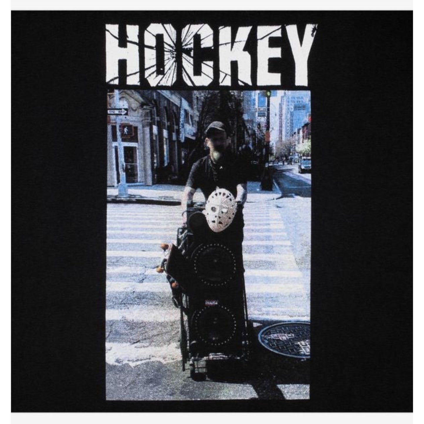 Hockey - Crosswalk Tee Black