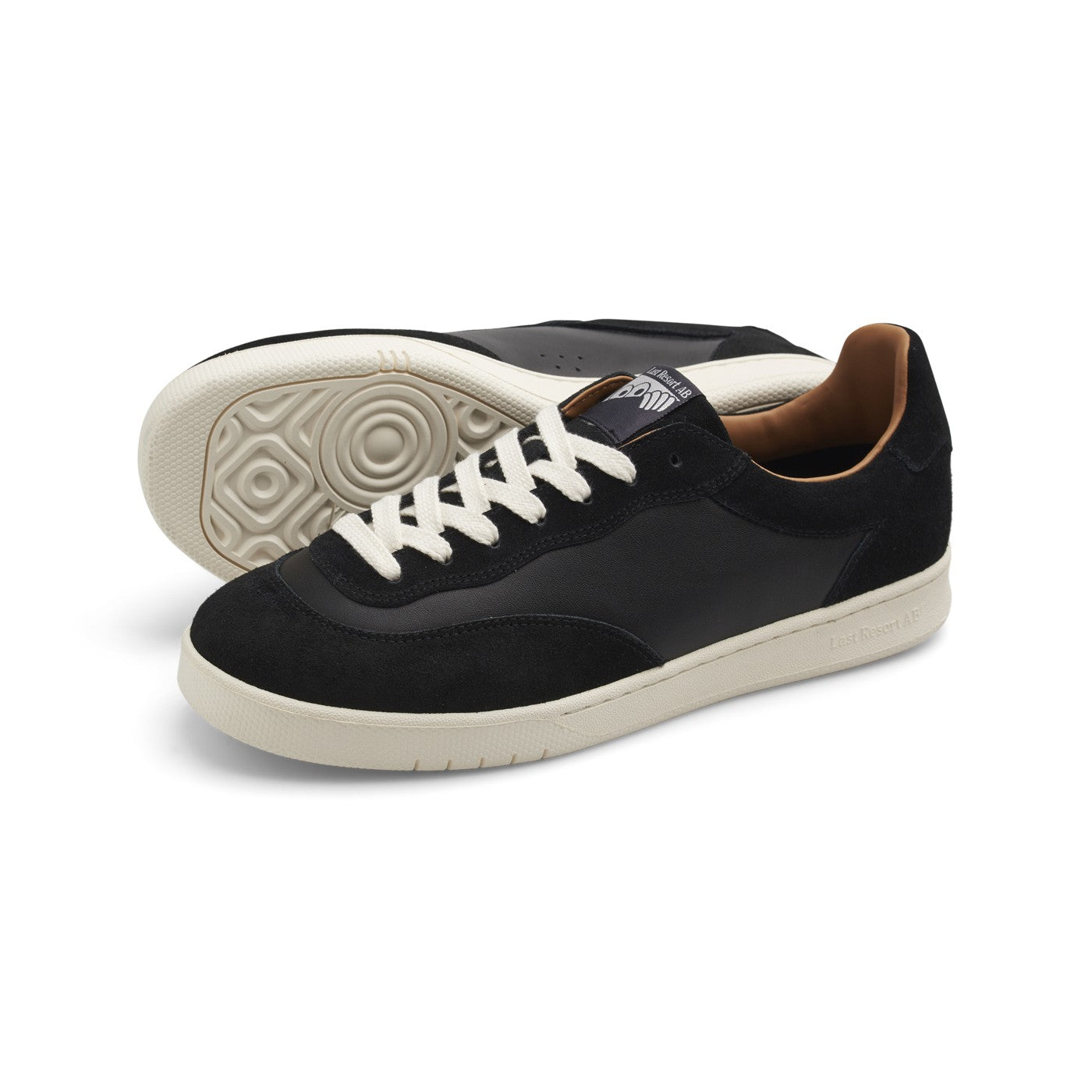 Last Resort - CM001-LO Suede/Leather (Black/White)