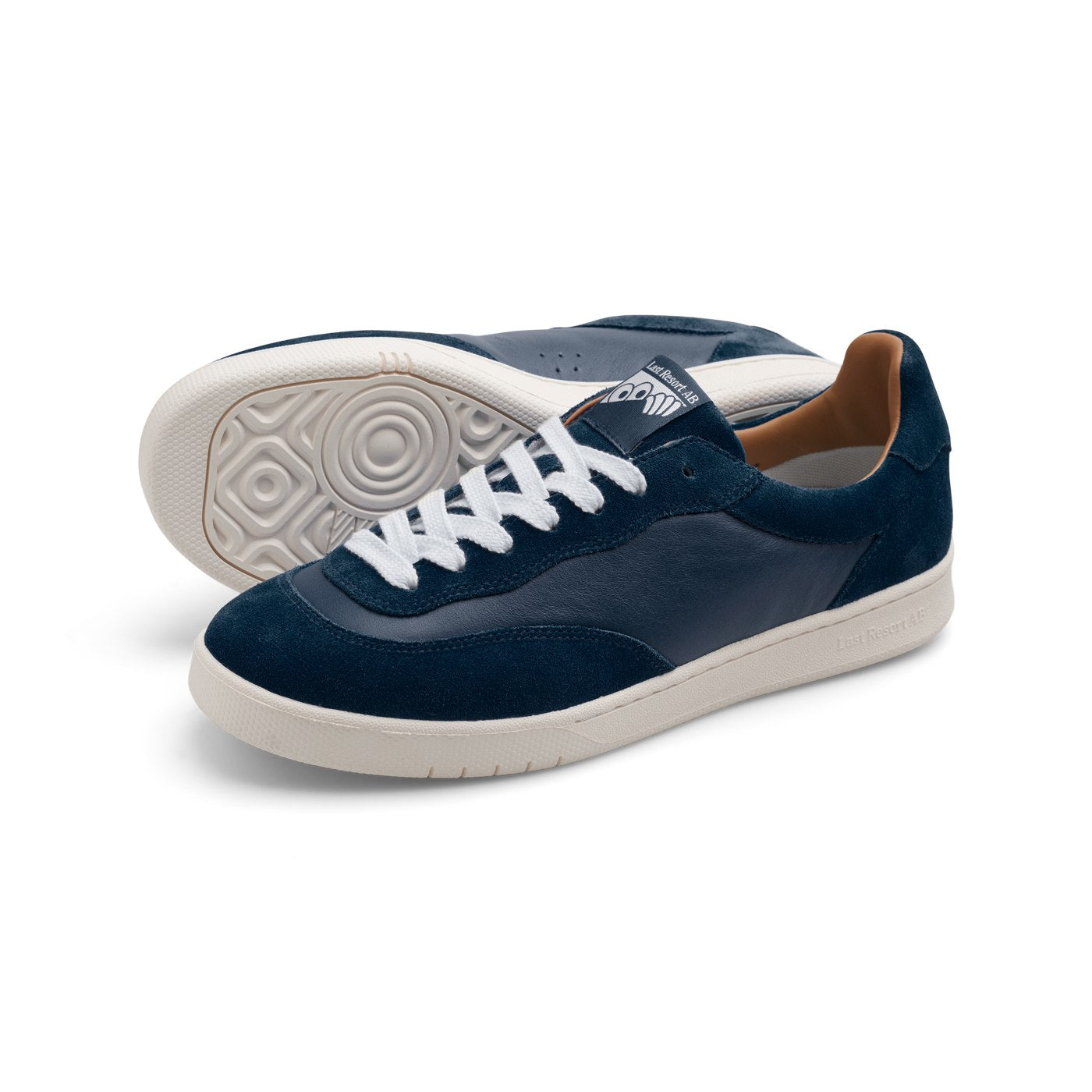 Last Resort - CM001-LO Suede/Leather (Navy/White)