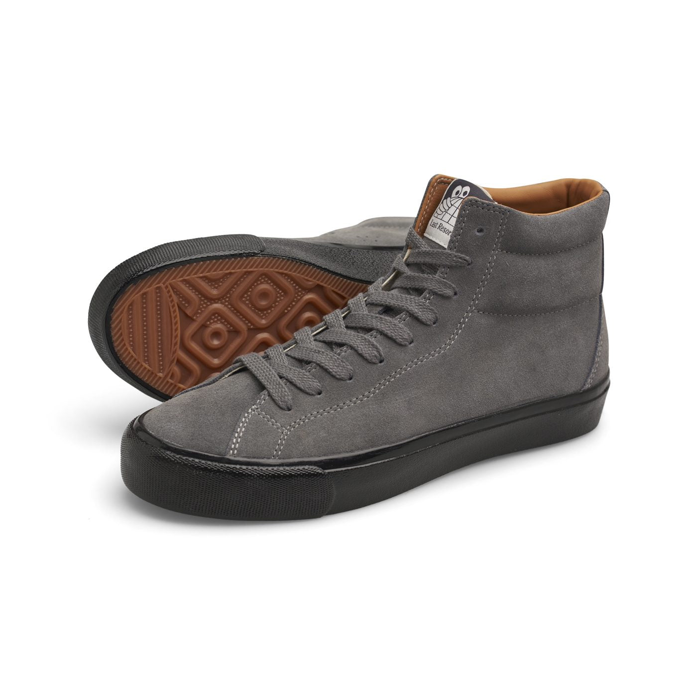 Last Resort - VM003 - Hi Suede (Grey/Black)